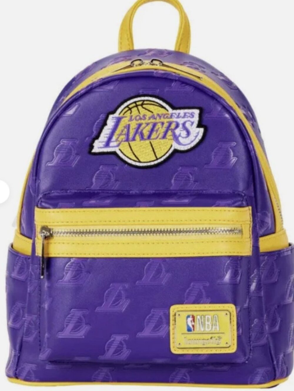 Loungefly NBA Los Angeles Lakers Mini Backpack  New With Tags